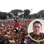 Foto:Aksi demo para Kades di Depan DPR RI (sumber: Dokumen Pasopati Pati)