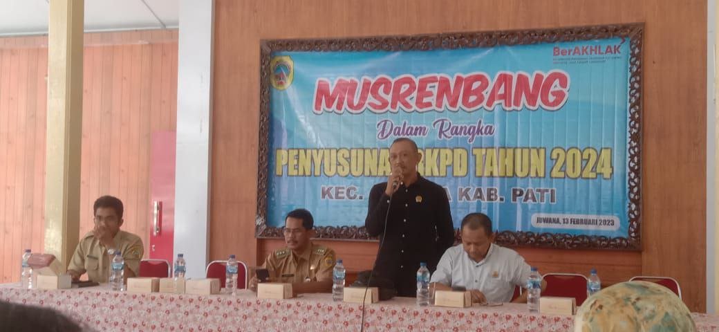 Gelar Musrenbang di Juwana, Suriyanto: Ini Sebagai Wadah Aspirasi Masyarakat Gelar Musrenbang di Juwana, Suriyanto: Ini Sebagai Wadah Aspirasi Masyarakat