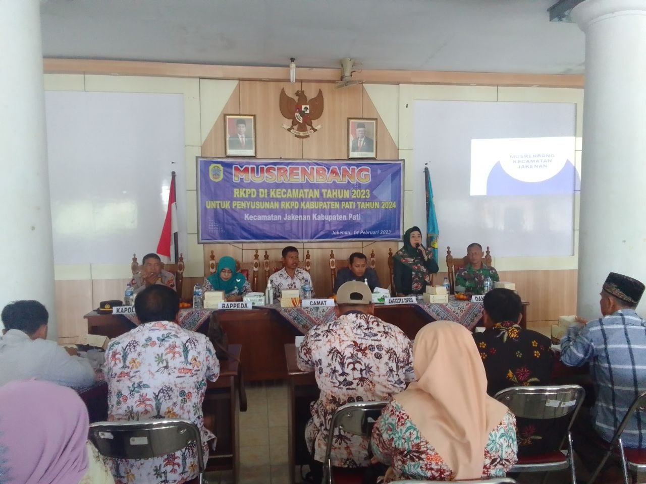 6 Anggota Dewan Pati Dampingi Musrenbang di Jakenan