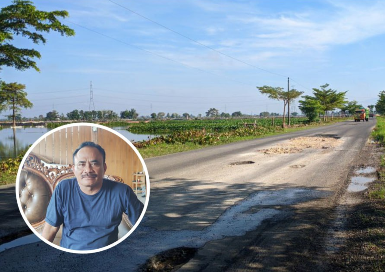 Jalan Rusak Sebab Genangan Air, Wakil Rakyat Usulkan Hal Ini