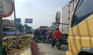 Pengecoran Segmen Lima, Jalan Pantura Juwana-Batangan Kembali Macet
