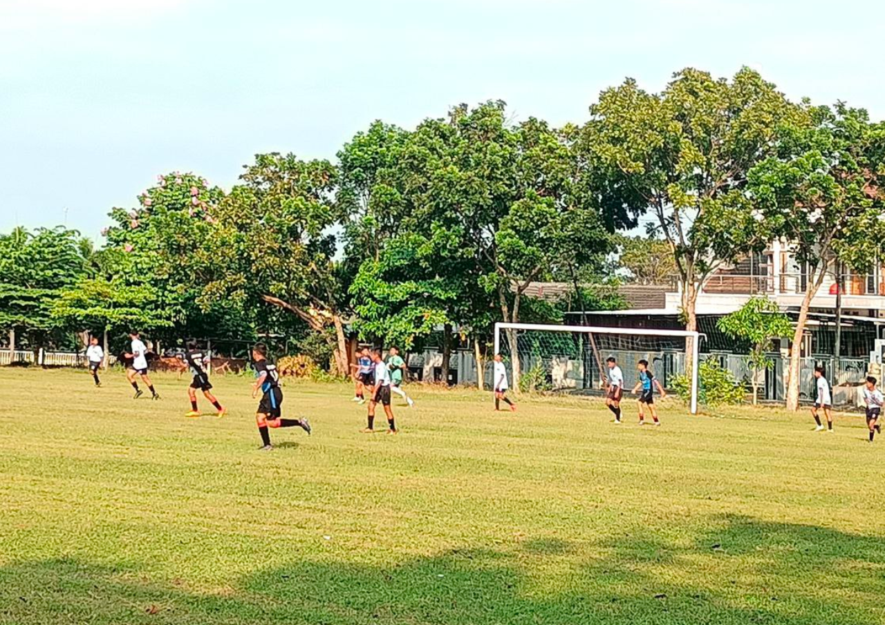 Seminfinal Sepak Bola Gala Siswa Indonesia SMP Tingkat Pati