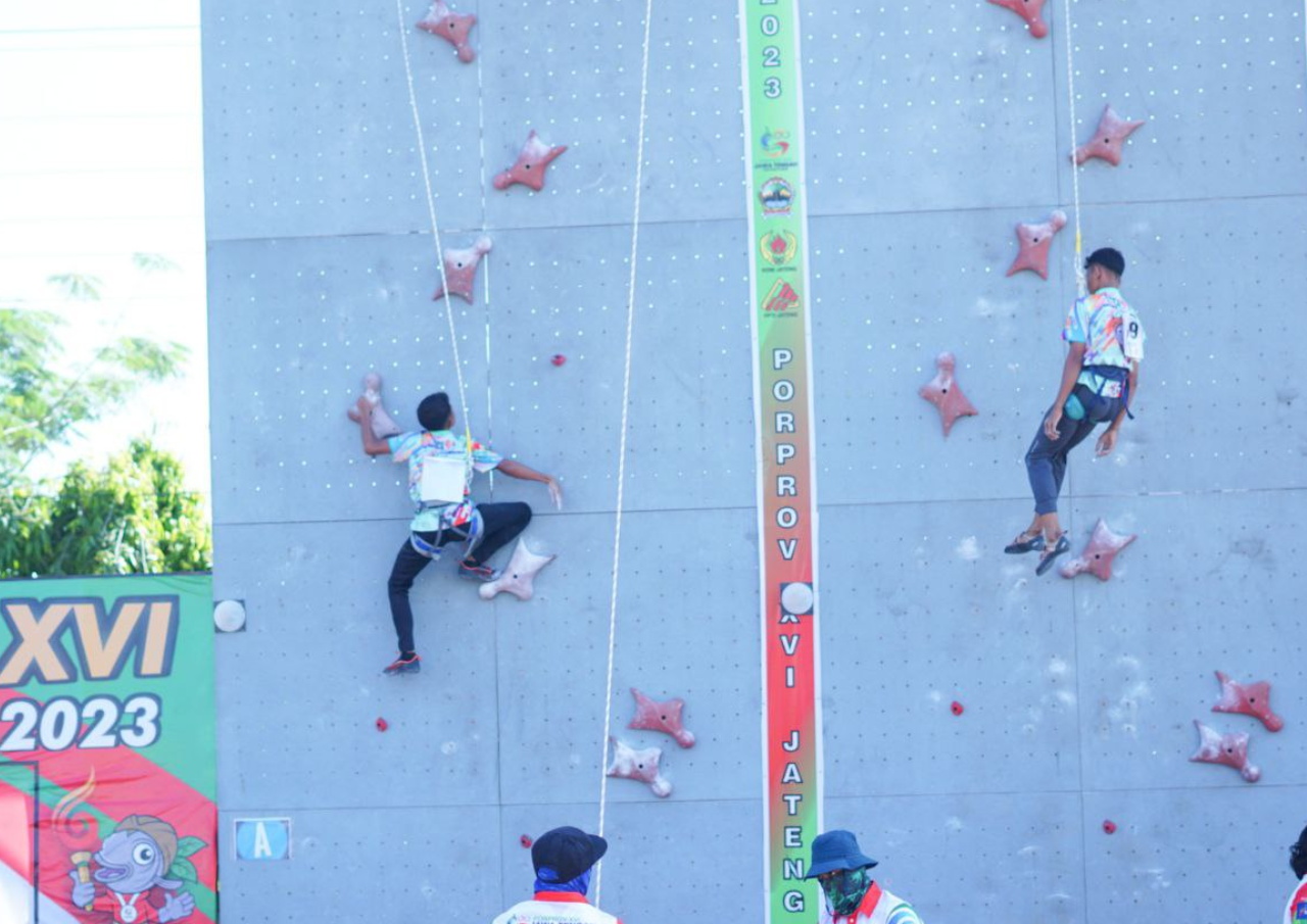 Atlet Panjat Tebing Pati