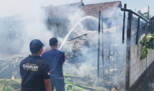 kebakaran di Gabus
