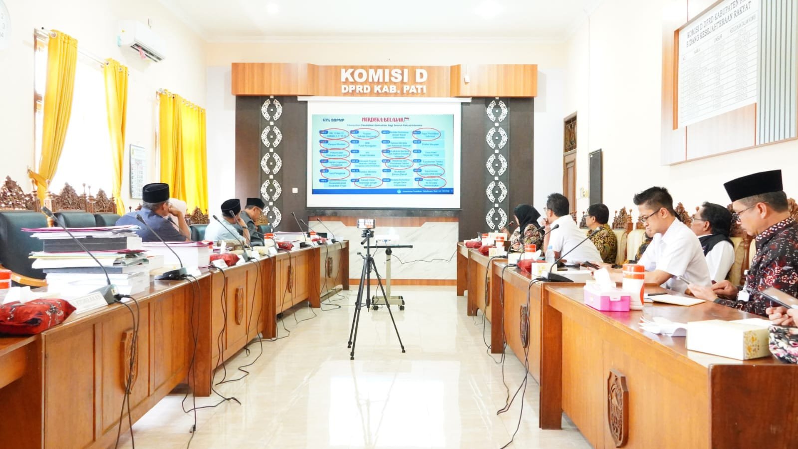 Foto: Rapat Audiensi DPRD Kabupaten Pati bersama BBPMP Jateng (Sumber: dprd.patikab.go.id)