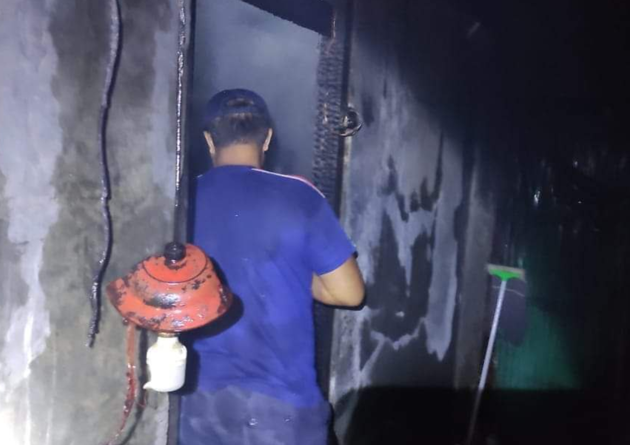 Kebakaran rumah di Bakaran Wetan