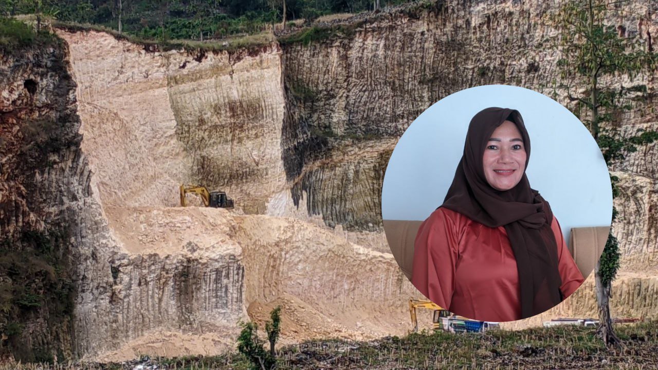 Foto : Ilustrasi aktivitas penambangan batu padas di wilayah Kecamatan Sukolilo Kabupaten Pati (Sumber : Infoseputarpati.com/)