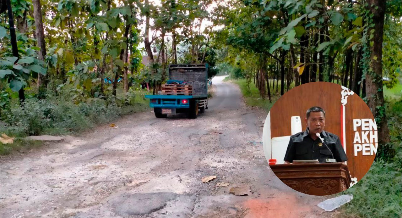 Foto: Ilustrasi jalan rusak di Pati (Sumber: infoseputarpati)