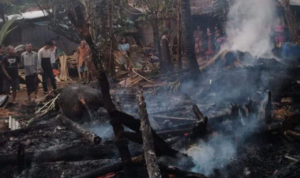 Kebakaran Kandang dan Sapi di Cluwak Pati