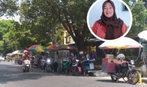 Foto: Ilustrasi PKL yang jualan di zona merah (Sumber: Infoseputarpati/putri)