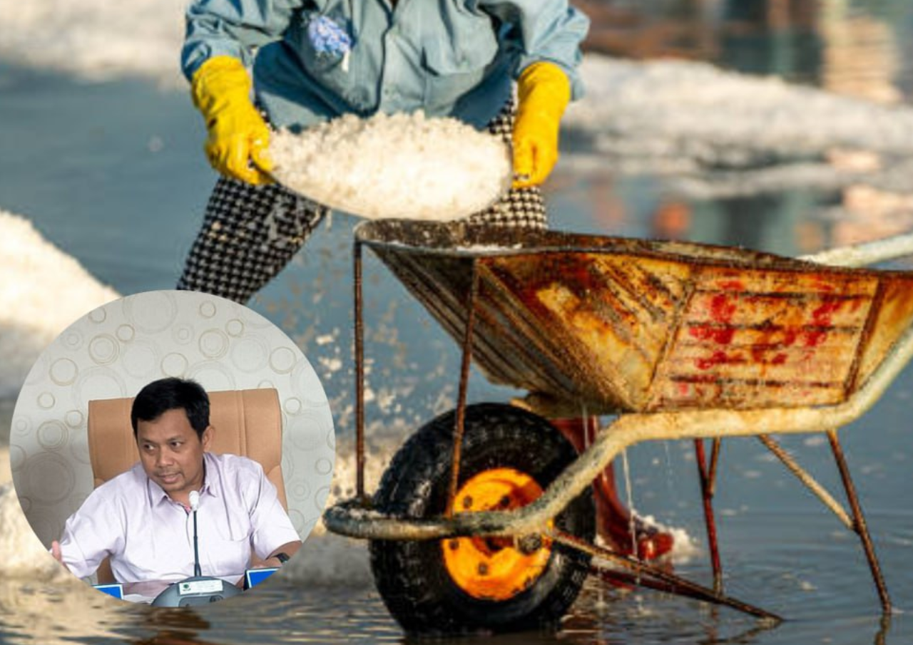 Kemarau Berbulan-bulan, DPRD Sebut Persediaan Garam di Gudang Petambak Belum Penuh