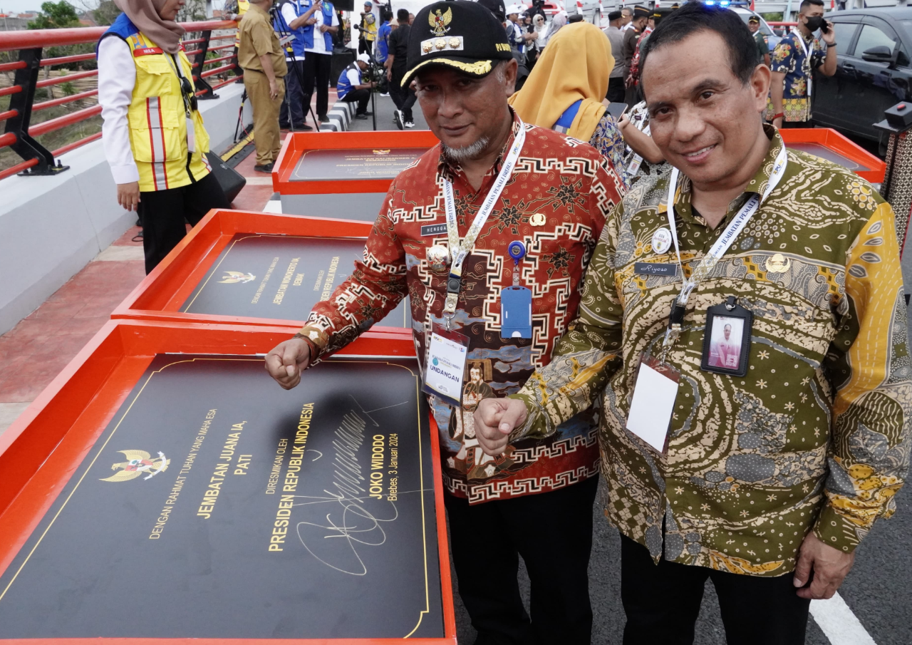 Peresmian 6 Jembatan Callender Hamilton (CH) Lintas Utara Jawa Tengah