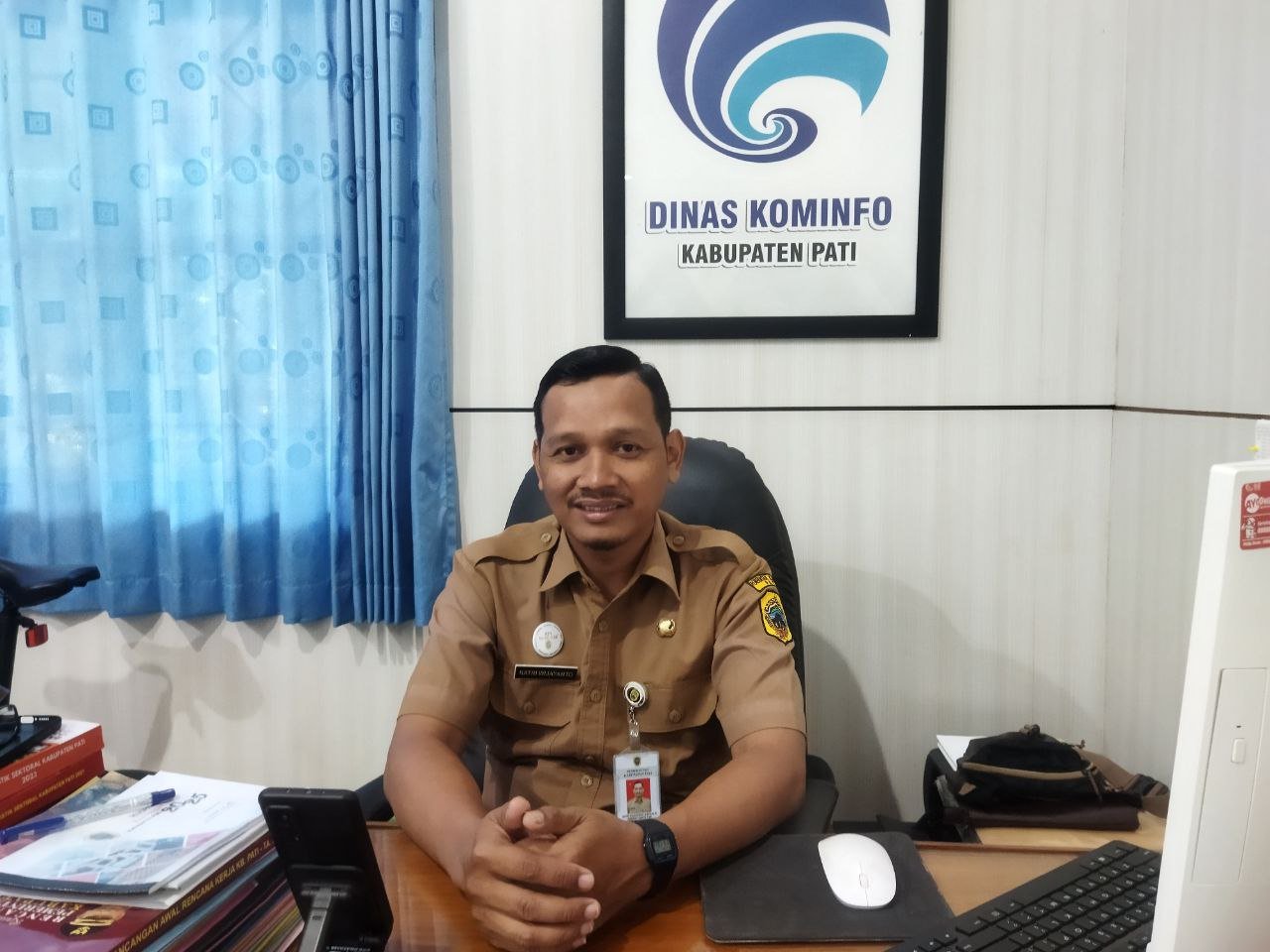 Foto : Ratri Wijayanto, Kepala Dinas Komunikasi dan Informatika (Diskominfo) Pati. (Sumber: infoseputarpati/Ilham)