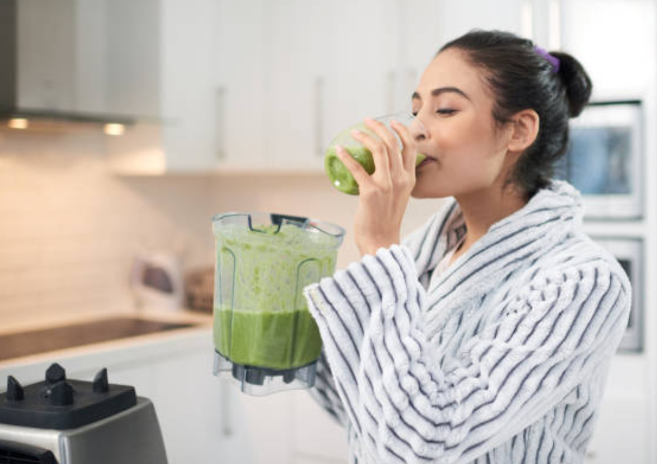 Cara Membuat Smoothie Sayuran Hijau