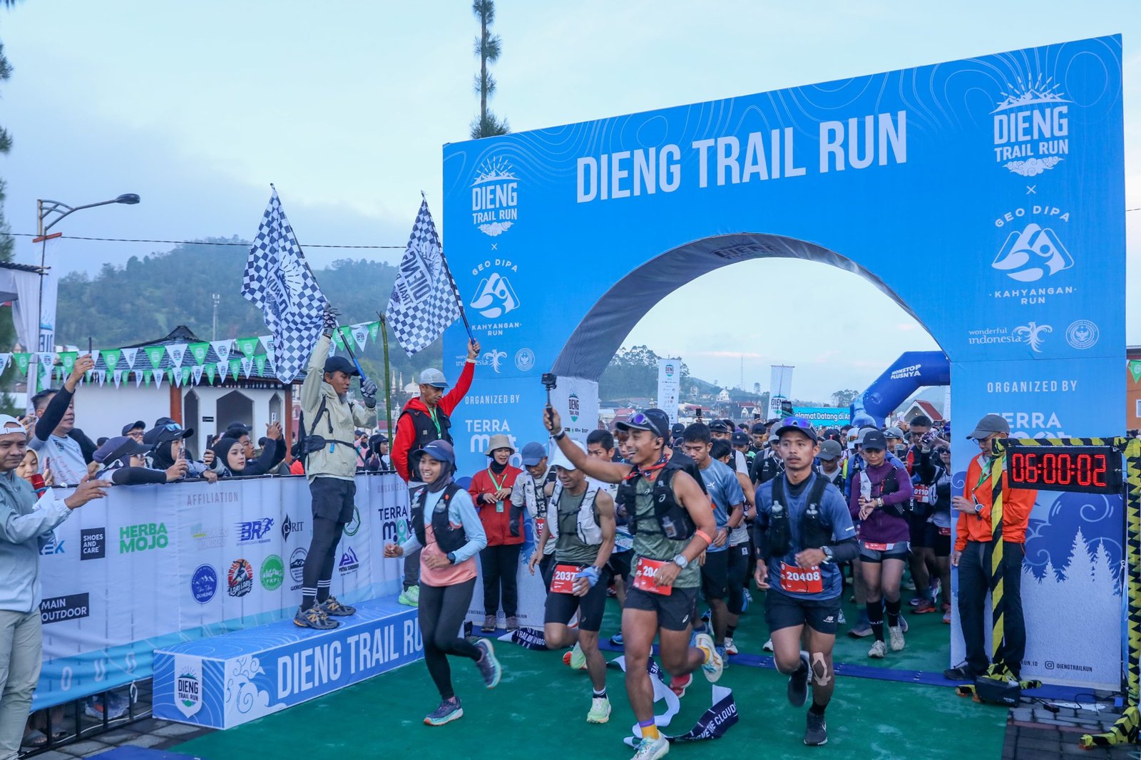 Dieng Trail Run 2025 Sukses Digelar, Ada 1.700 Pelari dari Berbagai Negara/jatengprov