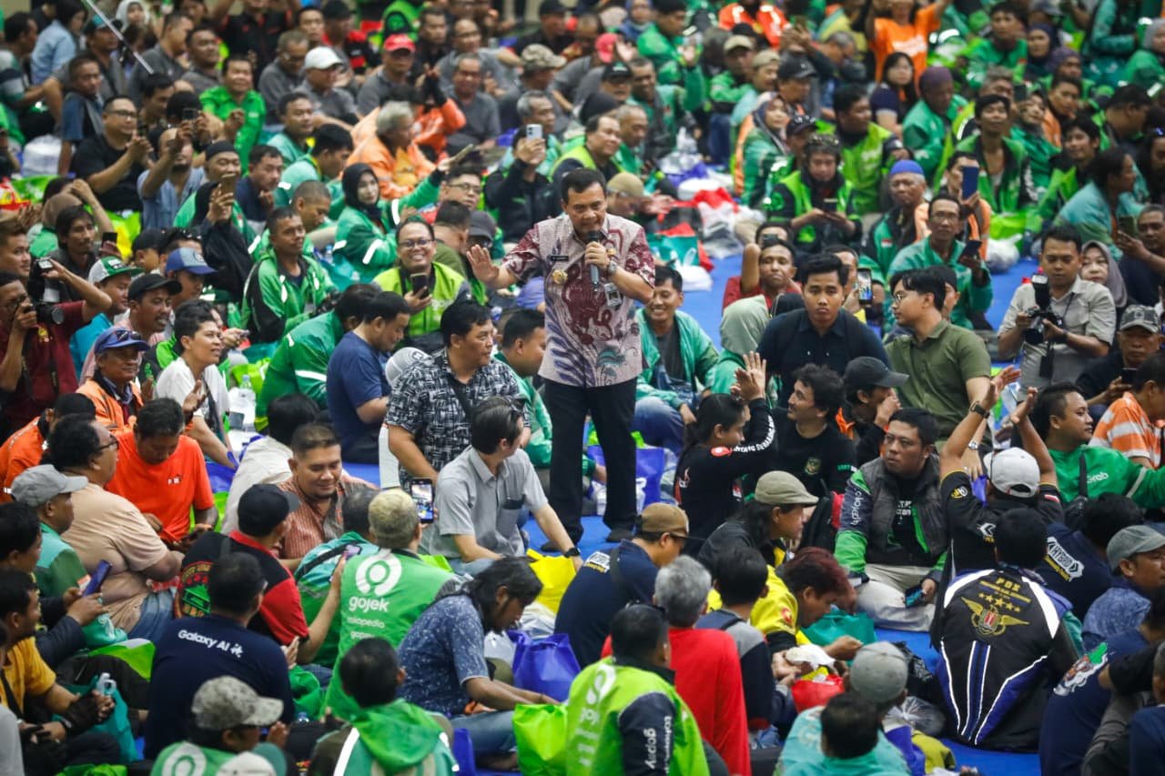 Gubernur Jateng Janjikan Intensif Pajak untuk Ojol /jatengprov