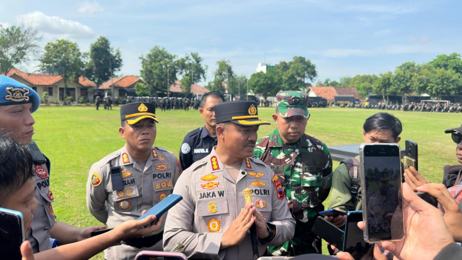 Pesan Kapolresta Pati Jelang Sidang Paripurna Hak Angket DPRD Pati/tribatranews Pesan Kapolresta Pati Jelang Sidang Paripurna Hak Angket DPRD Pati/tribatranews