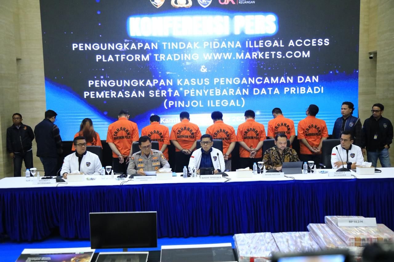 Polisi Ungkap Kasus Akses Ilegal Terhadap Platform Perdagangan Aset Kripto Internasional/tribatranews