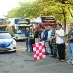 16 Bus Mudik Gratis dari Pati Telah Berangkat Siap Jemput Pemudik /diskominfo Pati