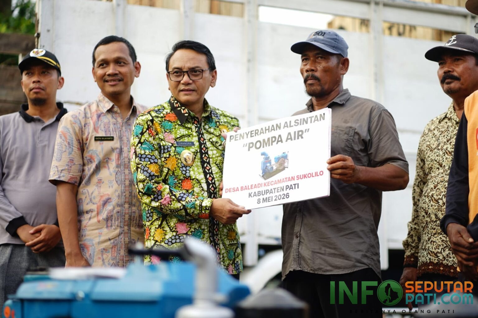 Petani Sukolilo dan Kayen Dapat Bantuan Alsintan dari Kementan /jatengprov