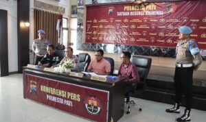 Polisi Amankan Debt Collector yang Ancam dan Intimidasi Warga Tlogowungu Pati/ Polresta Pati