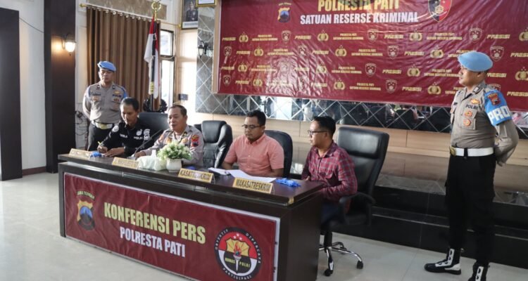 Polisi Amankan Debt Collector yang Ancam dan Intimidasi Warga Tlogowungu Pati/ Polresta Pati