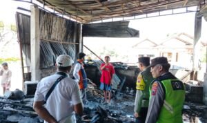 Rebus Daging Ditinggal Tidur, Dapur Rumah di Sragen Kebakaran/humas polri