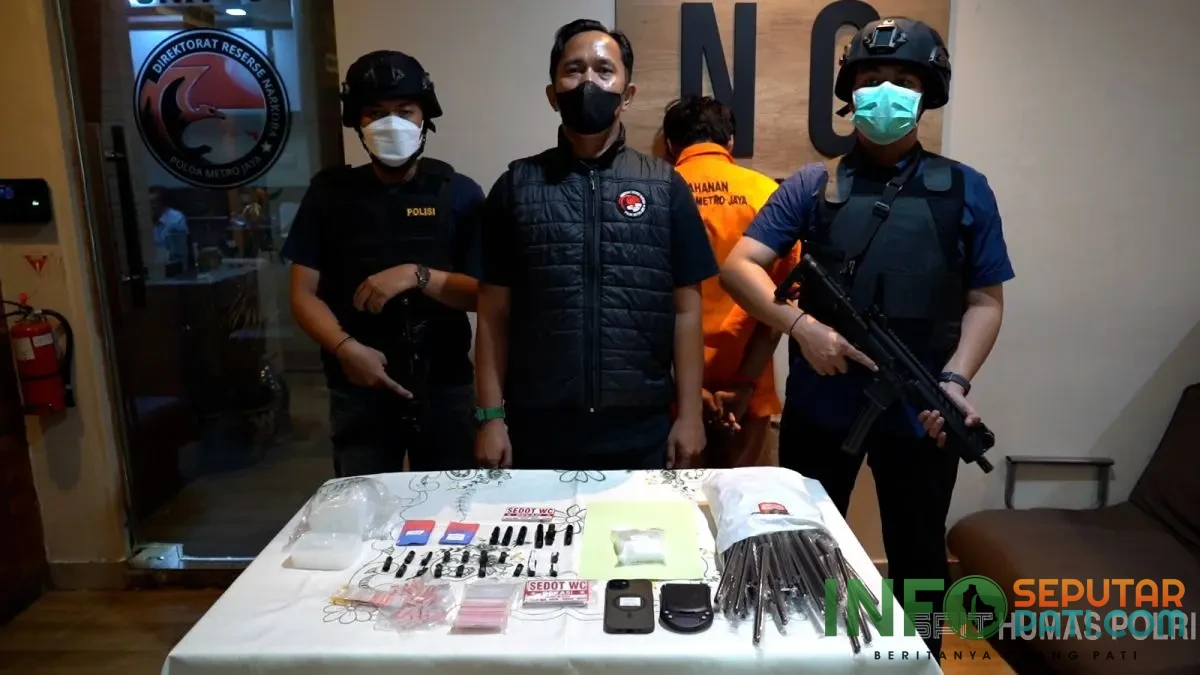 Kasus Narkoba di Cipayung, Stiker Sedot WC Jadi Penanda Lokasi Penyimpanan - Info Seputar Pati