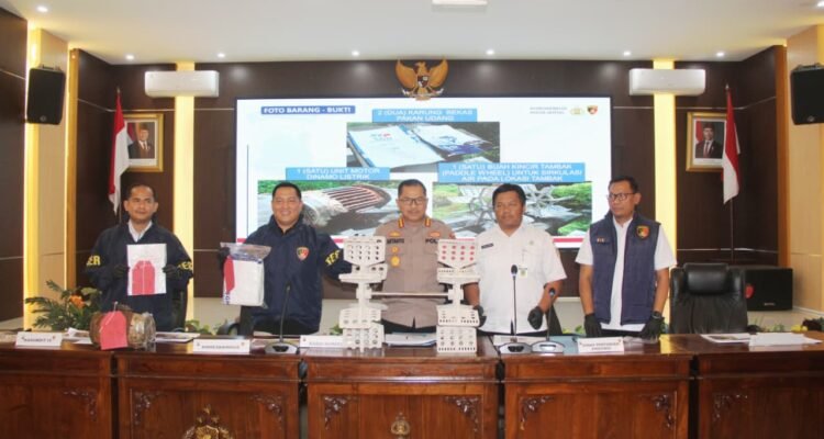 Pengusaha di Batang Jadi Tersangka Usai Ubah Sawah 7 Hektar Jadi Tambak Udang /Polda Jateng