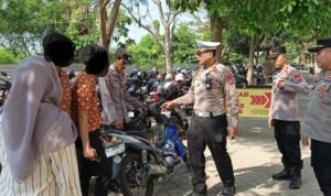 Razia Knalpot Brong di Tulungagung, 9 Unit Sepeda Motor Diamankan/polres Tulungagung
