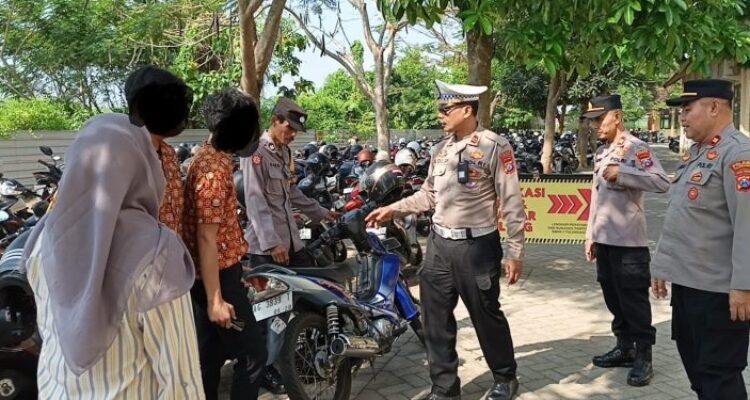 Razia Knalpot Brong di Tulungagung, 9 Unit Sepeda Motor Diamankan/polres Tulungagung