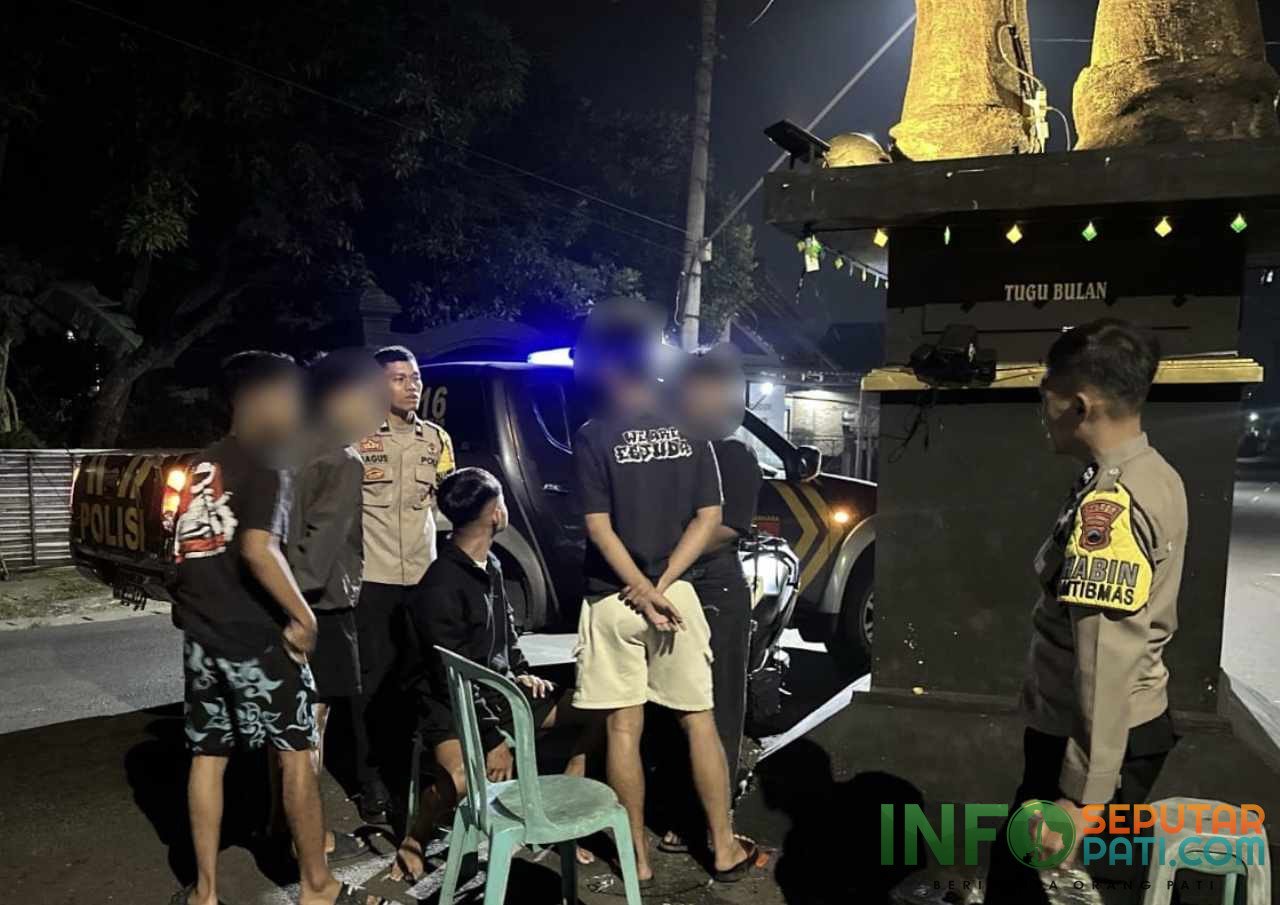 Sekelompok Pemuda di Klaten Diamankan Usai Kedapatan Konsumsi Miras/polres Klaten