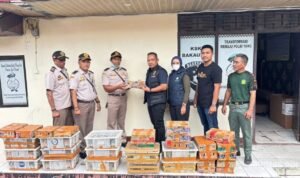 Foto: Barang bukti burung kasus penyelundupan burung yang dilindungi (Sumber: Humas Polri)