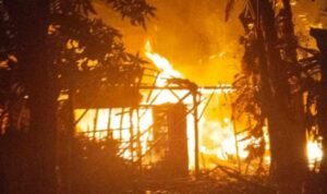 Anak Bakar Rumah Orang Tua di Sukolilo Pati/humas Polresta Pati