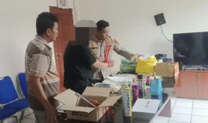 Polisi Grebek Rumah Produksi Uang Palsu di Tangerang Selatan/humas polri
