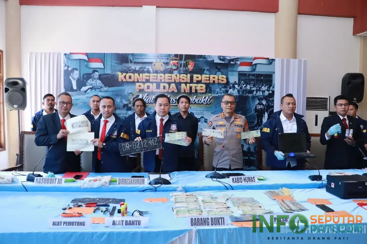 Kasus Pemalsuan STNK di Mataram, Polisi Amankan 4 Tersangka