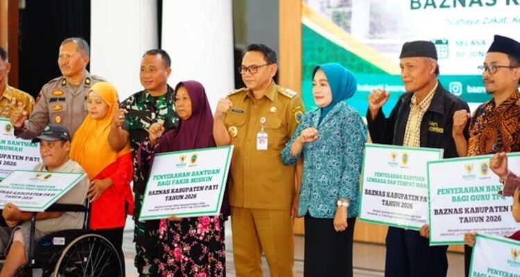 Baznas Pati Salurkan Bantuan Rp1,6 Miliar untuk Masyarakat Membutuhkan/diskominfo pati