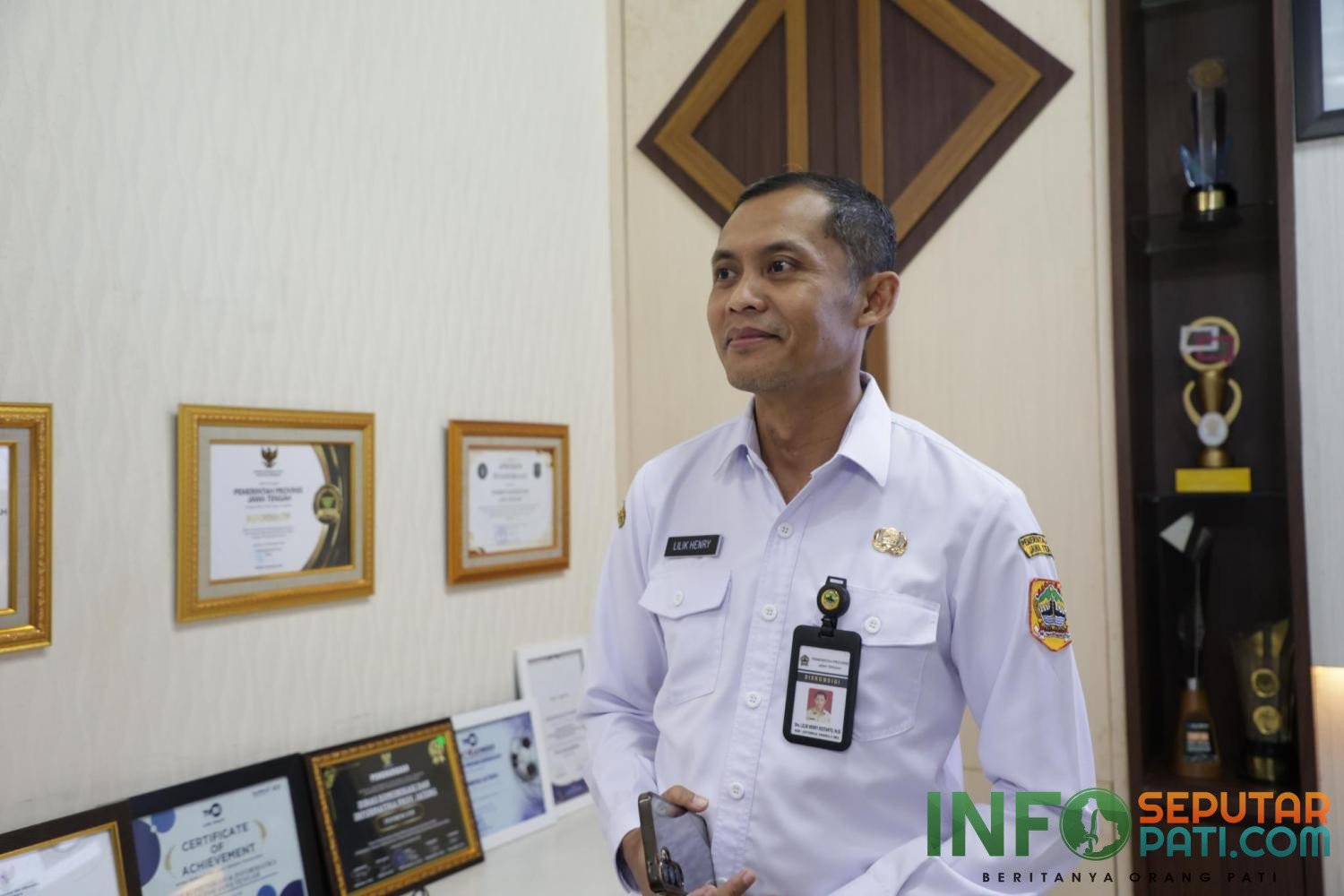 Kepala Diskomdigi Provinsi Jawa Tengah, Lilik Henry Ristanto/jatengprov
