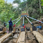 Tambang Emas Ilegal di Bombana, Tiga Orang Jadi Tersangka/humas polri