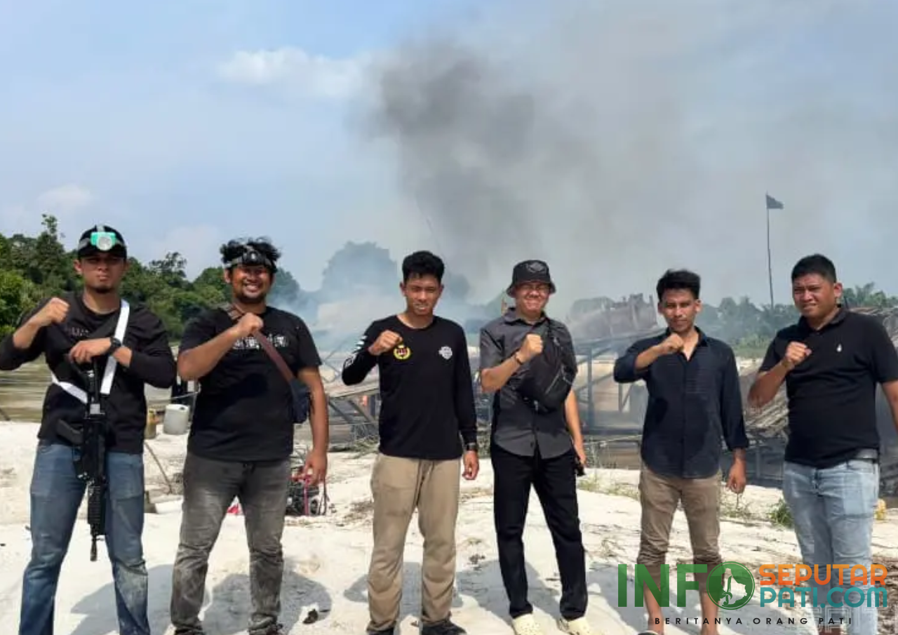 Polisi Ungkap Aktivitas Tambang Emas Ilegal di Riau/humas polri
