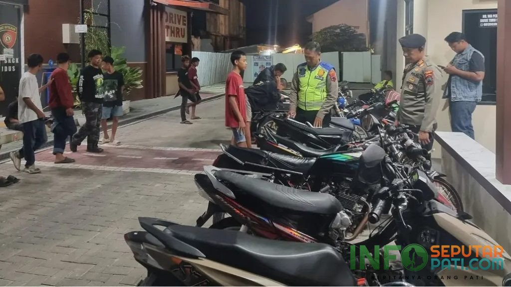 Polisi Amankan 15 Sepeda Motor yang Diduga Hendak Dipakai Balap Liar/polres Kudus