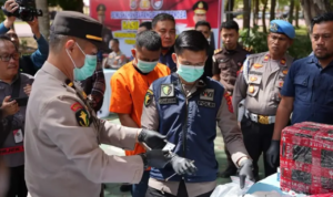 Ribuan Sabu dan Ganja Hasil Operasi Maret - Juli di Sulawesi Tenggara Dimusnahkan/humas polri