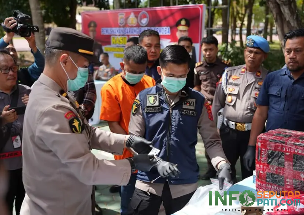 Ribuan Sabu dan Ganja Hasil Operasi Maret - Juli di Sulawesi Tenggara Dimusnahkan/humas polri