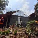 Rumah di Wonosobo Terbakar Saat Ditinggal Pergi/polres wonosobo