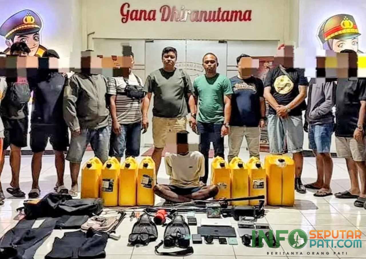 Polisi Amankan Pria Diduga Mencuri di Kapal Pesiar Milik Orang Jerman yang Labuh di Sorong/humas polri