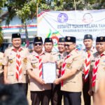 Plt Bupati Pati Terima Pataka Estafet Tunas Kelapa, Perjalanan Berlanjut di Bumi Mina Tani