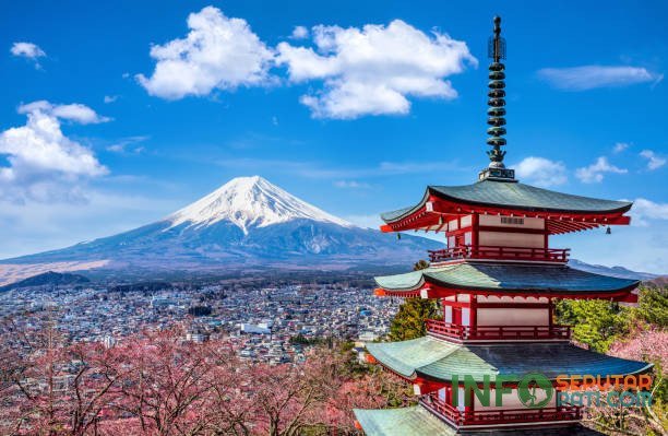Ilustrasi wisata Jepang/istock