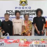 Polisi Gerebek Kampung Puntun Palangka Raya, 56 Paket Sabu Disita/humas polri