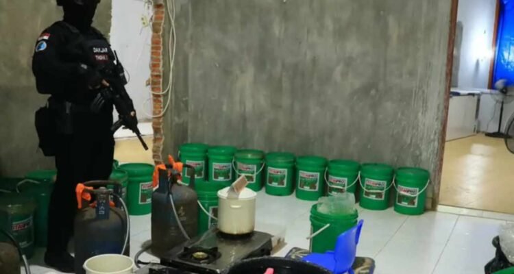Laboratorium Pembuatan Sabu di Aceh Diduga Jadi Bagian Jaringan Internasional/humas polri