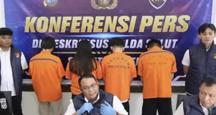 Penipuan Daring Modus Love Scamming dan Investasi Bodong di Sulawesi Utara /humas polri
